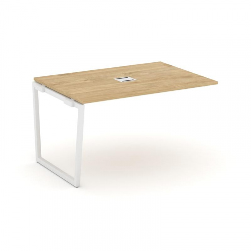 Style Project Проходной наб. элем. перег. стола SN-4T2.NSPRG-003 Акация Лорка/Металл Антрацит/Заглуш фото 3