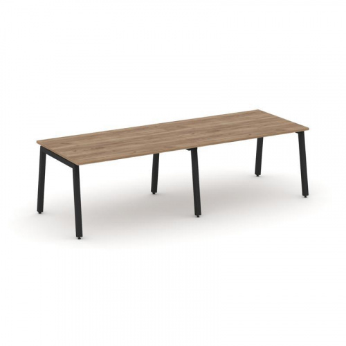 Style Project Стол переговорный SN-5A.SPRG-011.3 Вяз Благородный/Металл Антрацит 1960*980*750 фото 12