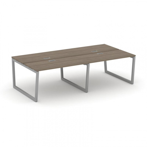 Style Project Рабочая станция 2-х сторон. SN-5T2.DRS-053 Акация Лорка/Металл Антрацит/Заглушка Пласт фото 14