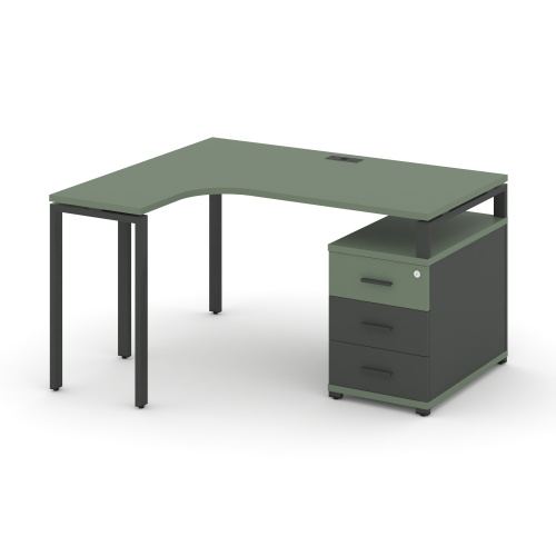 Стол эргономичный с опорной тумбой Concept CN.SA-301(L) Стол эргономичный с опорной тумбой Concept CN.SA-301(L)