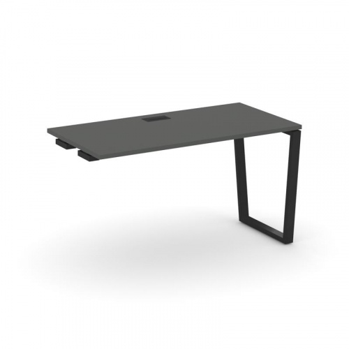 Style Project Стол-приставка к опор. элем. SN-6T2.OPRS-011 Акация Лорка/Металл Антрацит/Заглушка Пла фото 6