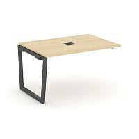 Style Project Проходной наб. элем. перег. стола SN-5T2.NSPRG-002 Акация Лорка/Металл Антрацит/Заглуш