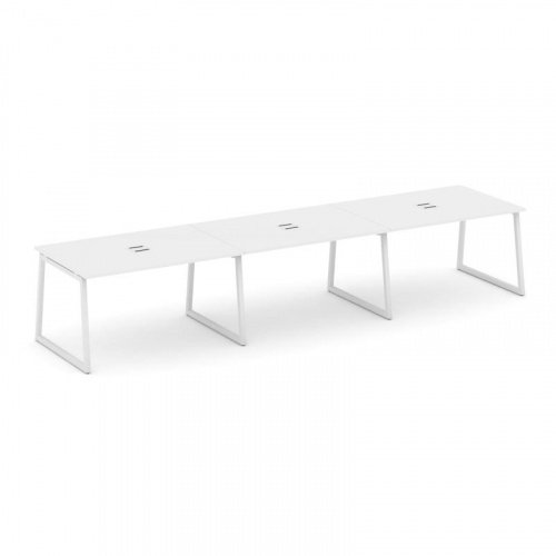 Style Project Стол переговорный SN-4T1.SPRG-022 Акация Лорка/Металл Антрацит/Заглушка Металл Антраци фото 17