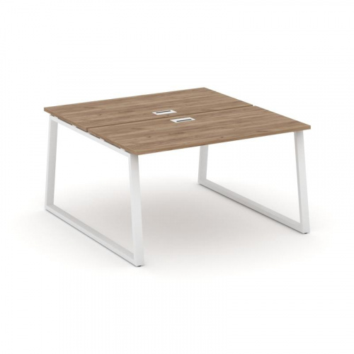 Style Project Рабочая станция 2-х сторон. SN-6T1.DRS-022 Акация Лорка/Металл Антрацит/Заглушка Пласт фото 11