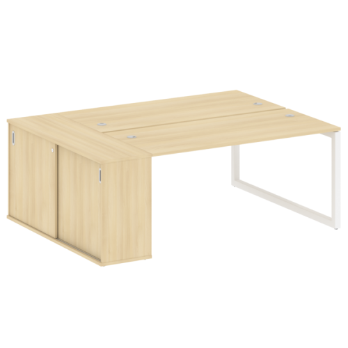 Бенч-система с шкафом-купе на О-обр. м/к Metal System Quattro 50БО.РС-СШК-1.4 фото 15