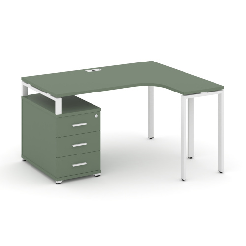 Стол эргономичный с опорной тумбой Concept CN.SA-301(R)