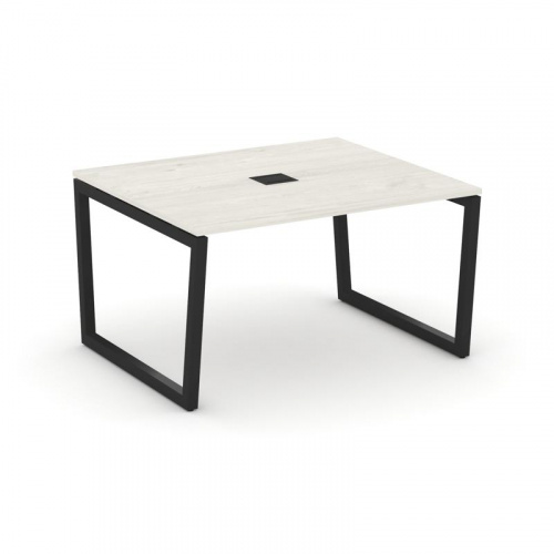 Style Project Стол переговорный SN-5T2.SPRG-034 Акация Лорка/Металл Антрацит/Заглушка Металл Антраци фото 6