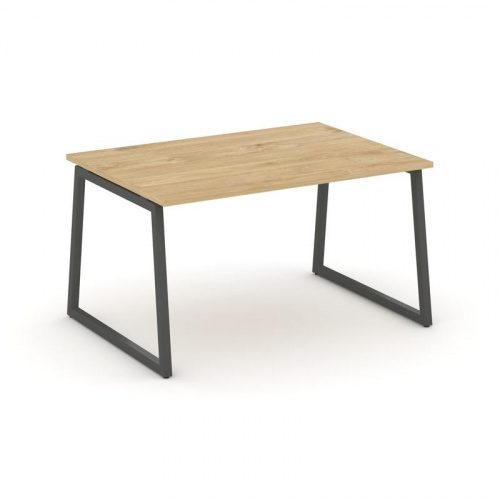 Style Project Стол переговорный SN-4T1.SPRG-003.3 Акация Лорка/Металл Антрацит 1380*980*750 фото 4