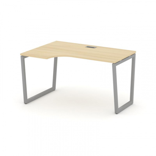 Style Project Стол рабочий эргоном. SN-4T2.SPA-022(L) Акация Лорка/Металл Антрацит/Заглушка Пластик фото 20