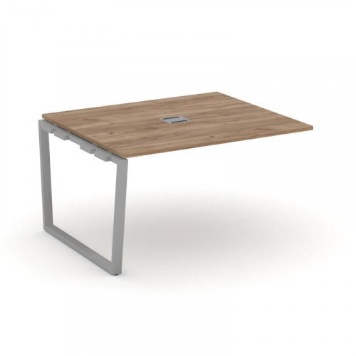 Style Project Проходной наб. элем. перег. стола SN-6T2.NSPRG-033 Акация Лорка/Металл Антрацит/Заглуш фото 10