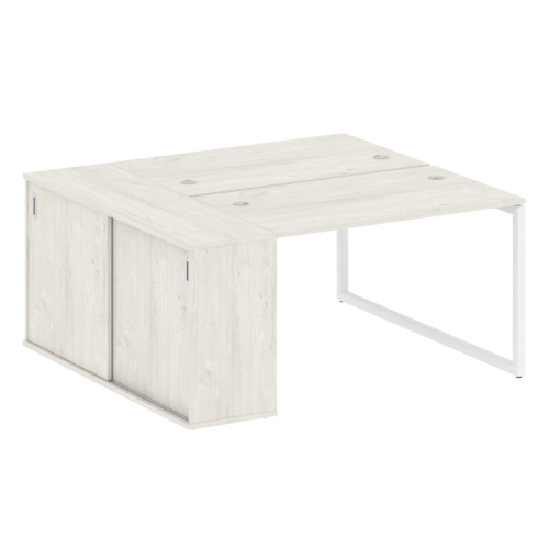 Бенч-система с шкафом-купе на О-обр. м/к Metal System Quattro 40БО.РС-СШК-1.2 фото 4