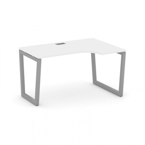 Style Project Стол рабочий эргоном. SN-5T2.SPA-021(R) Акация Лорка/Металл Антрацит/Заглушка Пластик фото 16