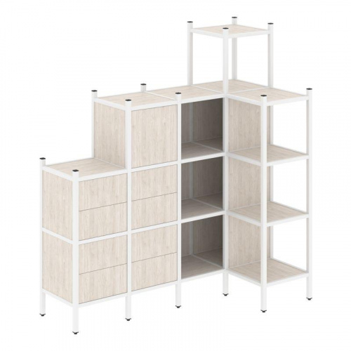 Стеллаж офисный угловой Loft VR.L-48 фото 6 Стеллаж офисный угловой Loft VR.L-48 фото 6