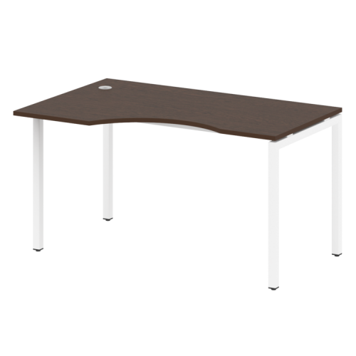 Стол криволинейный левый на П-обр. м/к Metal System Quattro 40БП.СА-2 (L) фото 5 Стол криволинейный левый на П-обр. м/к Metal System Quattro 40БП.СА-2 (L) фото 5