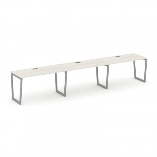 Style Project Рабочая станция 1 сторон. SN-4T2.ORS-053 Акация Лорка/Металл Антрацит/Заглушка Пластик фото 11