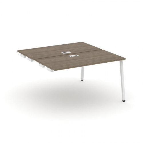 Style Project Стол-приставка к опор. элем. SN-4A.DPRS-014 Тиквуд Светлый/Металл Белый 1580*1432*750 фото 26