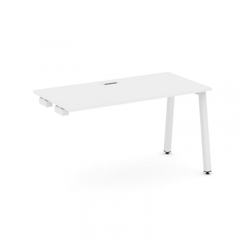 Style Project Стол-приставка к опор. элем. SN-5A.OPRS-002 Вяз Благородный/Металл Белый 1180*600*750 фото 18