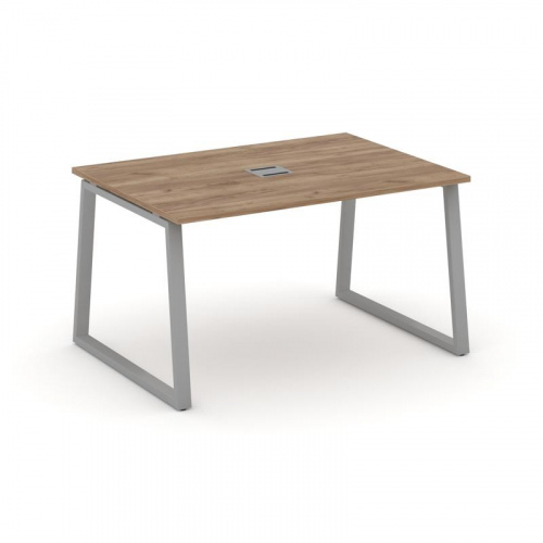 Style Project Стол переговорный SN-6T1.SPRG-001 Акация Лорка/Металл Антрацит/Заглушка Металл Антраци фото 11