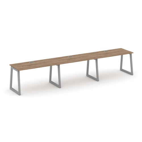 Style Project Рабочая станция 1 сторон. SN-5T1.ORS-053 Акация Лорка/Металл Антрацит/Заглушка Пластик фото 10