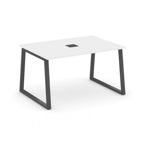 Style Project Стол переговорный SN-6T1.SPRG-001 Акация Лорка/Металл Антрацит/Заглушка Металл Антраци фото 26