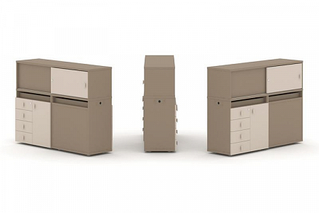 Тумба офисная (Набор №17.) Estetica ES.NB.2N-17