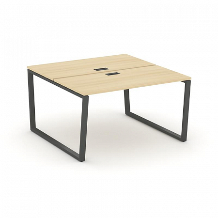 Style Project Рабочая станция 2-х сторон. SN-6T2.DRS-021 Акация Лорка/Металл Антрацит/Заглушка Пласт