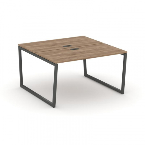 Style Project Рабочая станция 2-х сторон. SN-4T2.DRS-014 Акация Лорка/Металл Антрацит/Заглушка Пласт фото 23