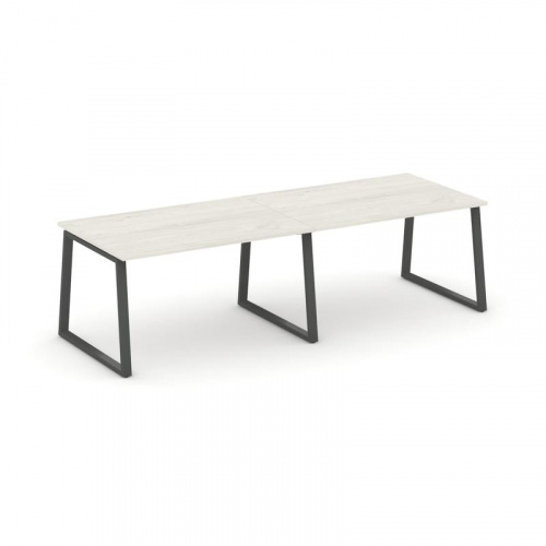 Style Project Стол переговорный SN-6T1.SPRG-012.3 Акация Лорка/Металл Антрацит 2360*980*750 фото 24