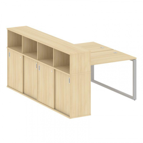 Бенч-система с шкафом-купе на О-обр. м/к Metal System БО.РС-СШК-4.2 фото 15