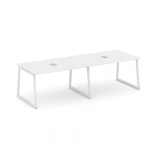 Style Project Стол переговорный SN-4T1.SPRG-012 Акация Лорка/Металл Антрацит/Заглушка Металл Антраци фото 17