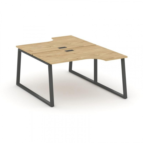 Style Project Рабочая станция эргоном. SN-6T1.DRPA-002 Акация Лорка/Металл Антрацит/Заглушка Пластик фото 22