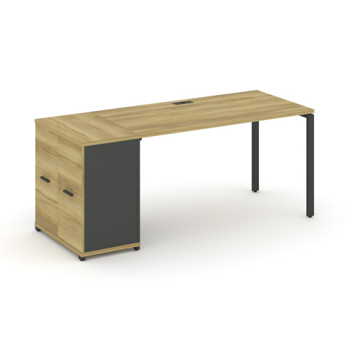 Стол офисный с опорным распашным шкафом Concept CN.SP-219 фото 4