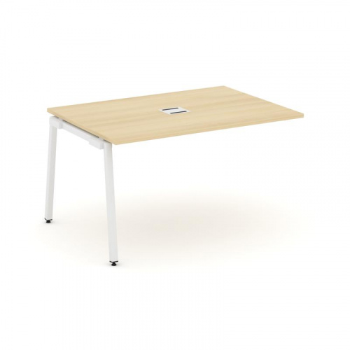 Style Project Проходной наб. элем. перег. стола SN-4A.NSPRG-004 Антрацит/Металл Белый 1580*980*750 фото 21