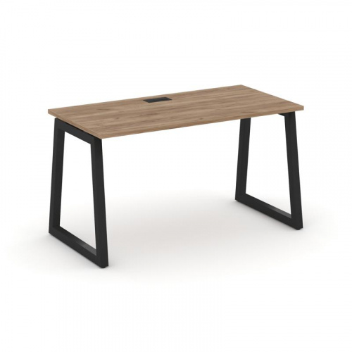 Style Project Стол письменный SN-5T1.SP-001 Акация Лорка/Металл Антрацит/Заглушка Пластик Черный 980 фото 8