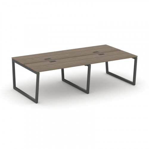 Style Project Рабочая станция 2-х сторон. SN-5T2.DRS-053 Акация Лорка/Металл Антрацит/Заглушка Пласт фото 25