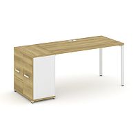 Стол офисный с опорным распашным шкафом Concept CN.SP-219