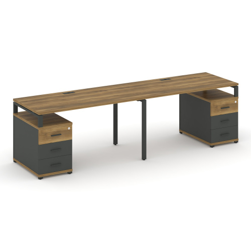 Бенч-система на 2 места с 2 опорными тумбами Concept CN.ORS-319