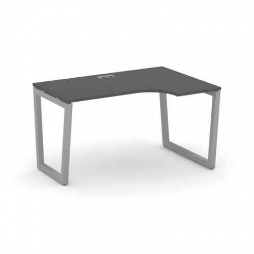 Style Project Стол рабочий эргоном. SN-5T2.SPA-021(R) Акация Лорка/Металл Антрацит/Заглушка Пластик фото 18