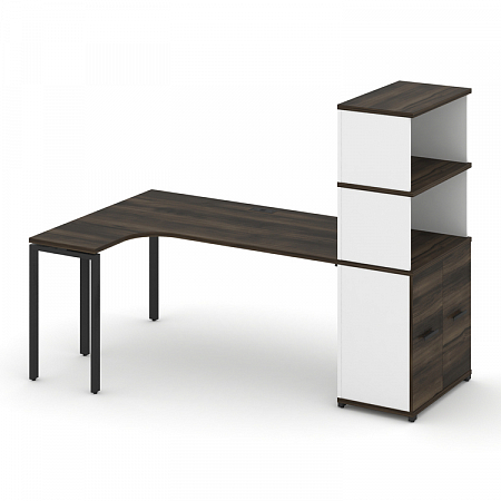 Стол эргономичный с опорным распашным шкафом Concept CN.SA-216(L)