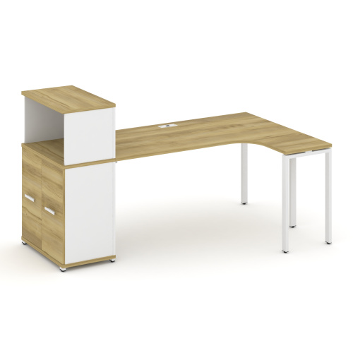 Стол эргономичный с опорным распашным шкафом Concept CN.SA-214(R) фото 3