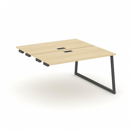 Style Project Стол-приставка к опор. элем. SN-4T1.DPRS-003 Акация Лорка/Металл Антрацит/Заглушка Пла