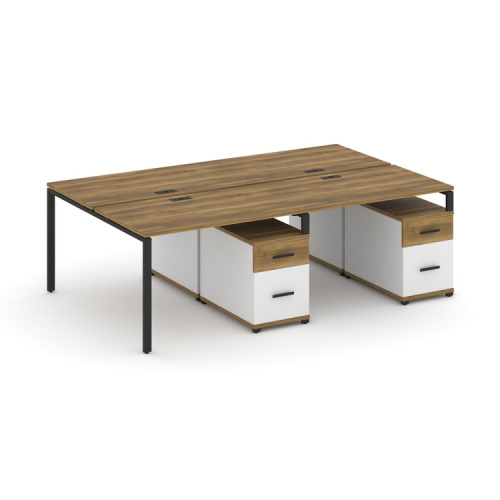 Бенч-система на 4 места с 2 опорными тумбами Concept CN.DRS-322 фото 7