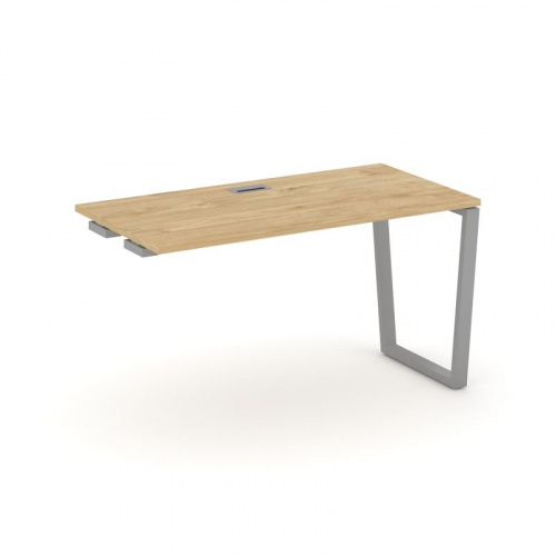 Style Project Стол-приставка к опор. элем. SN-6T2.OPRS-011 Акация Лорка/Металл Антрацит/Заглушка Пла фото 2