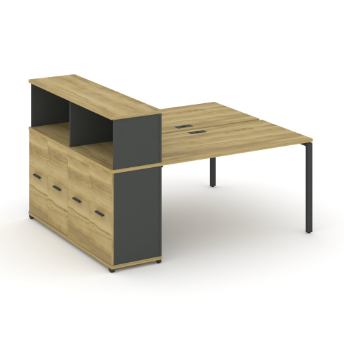 Бенч-система с опорным распашным шкафом Concept CN.DRS-228 фото 4