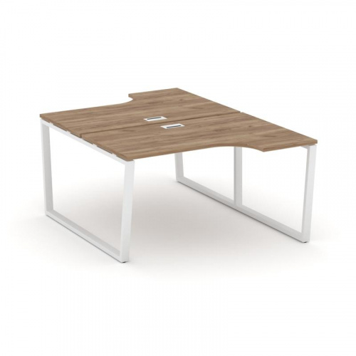 Style Project Рабочая станция эргоном. SN-6T2.DRPA-002 Акация Лорка/Металл Антрацит/Заглушка Пластик фото 11