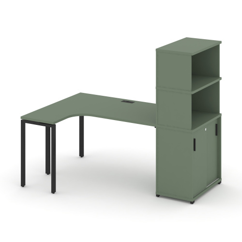 Стол эргономичный с опорным шкафом-купе Concept CN.SA-222(L)