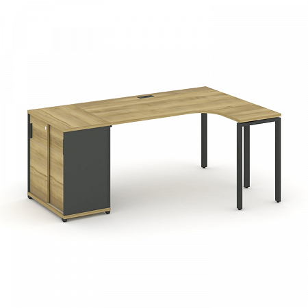 Стол эргономичный с опорным шкафом-купе Concept CN.SA-218(R)