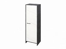 Шкаф для документов FB-571.G. Древесина Графит/Мрамор Леванто белый