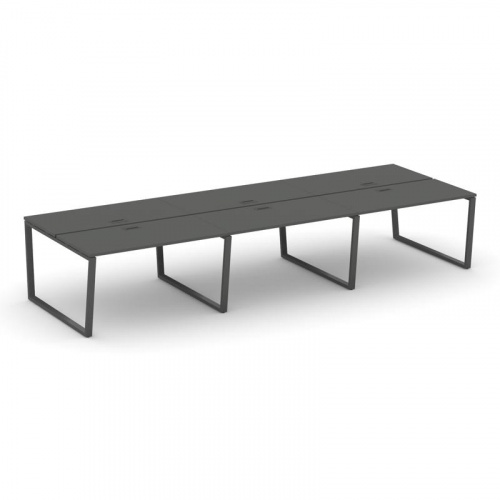 Style Project Рабочая станция 2-х сторон. SN-6T2.DRS-072 Акация Лорка/Металл Антрацит/Заглушка Пласт фото 27