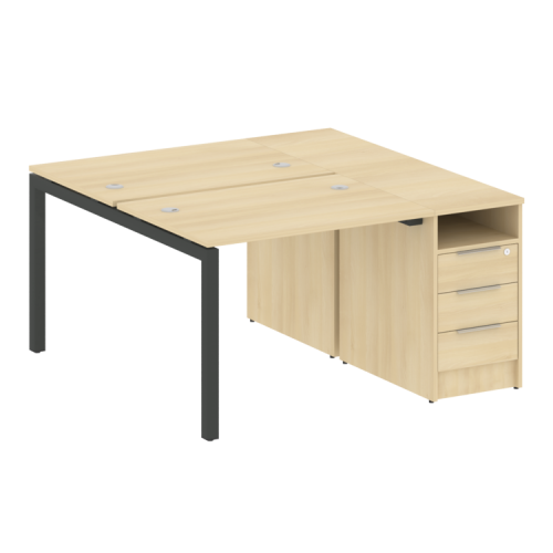 Бенч-система с тумбой на П-обр. м/к Metal System Quattro 50БП.РС-СТП-2.1 фото 10